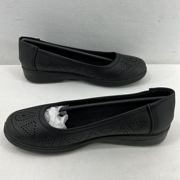 Easy Street Tex Comfort Flats- Black- Size 5.5- NIB - Picture 4 of 7